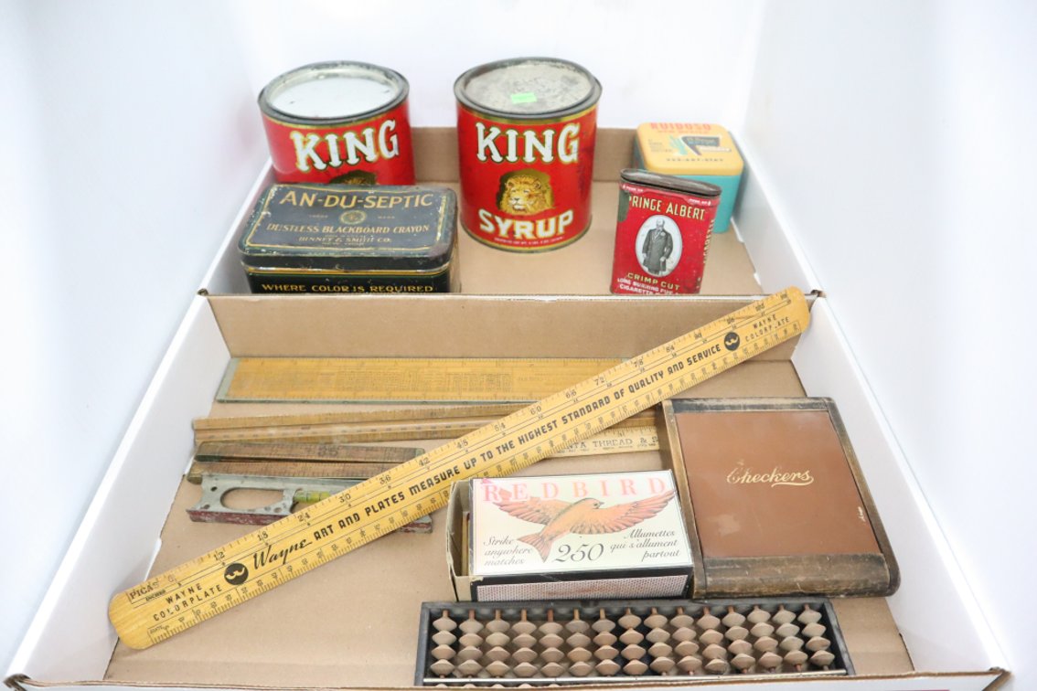 Antique Tins and Collectibles