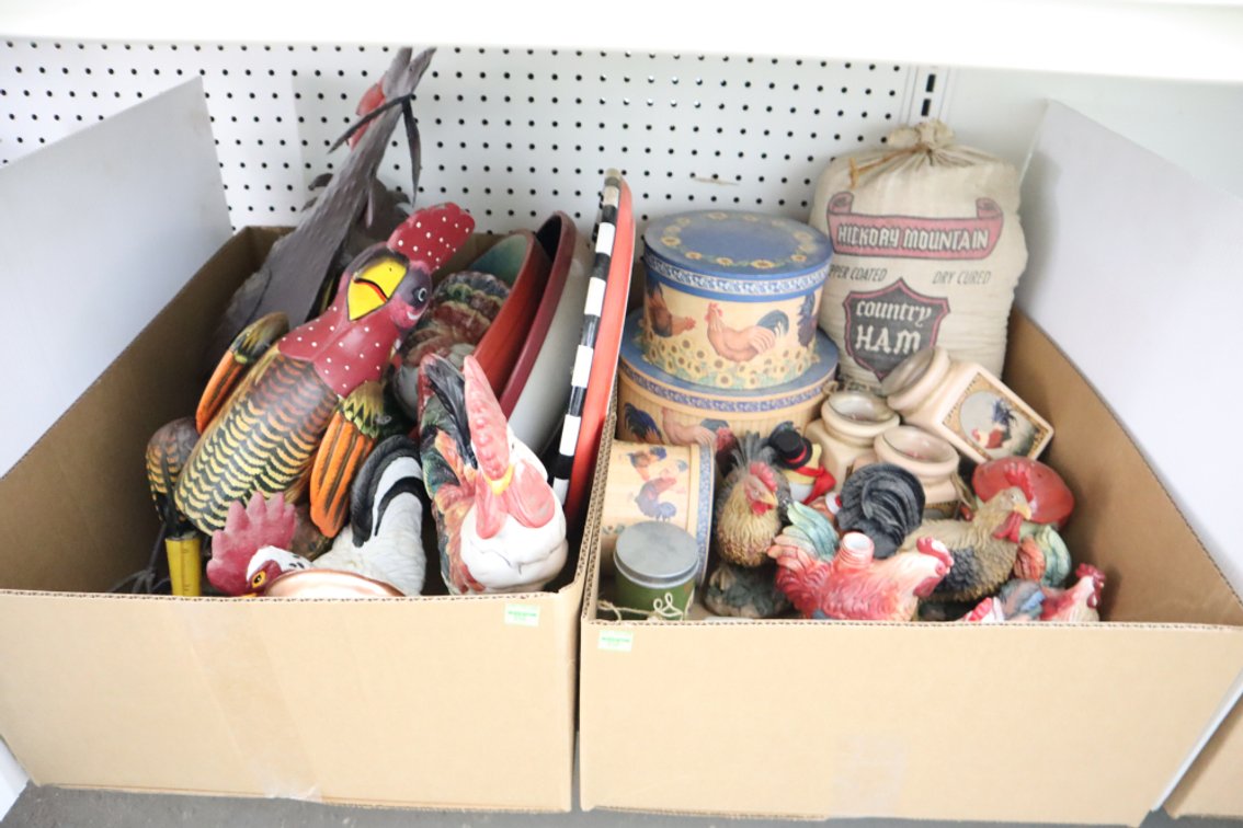 Chicken Figurines and Decor
