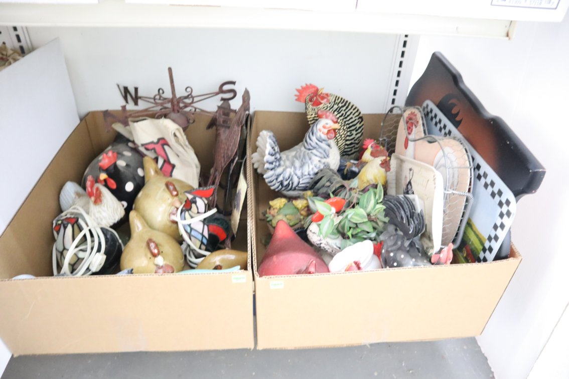 Chicken Figurines and Decor