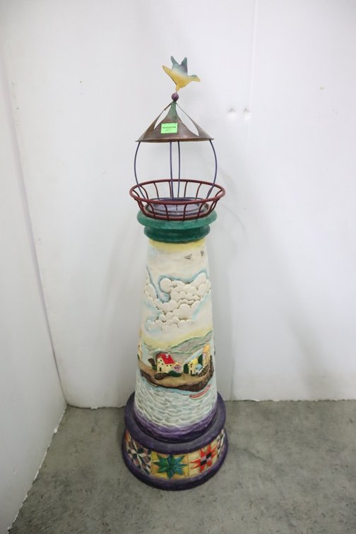 Jim Shore Large Lighthouse Candle Stand