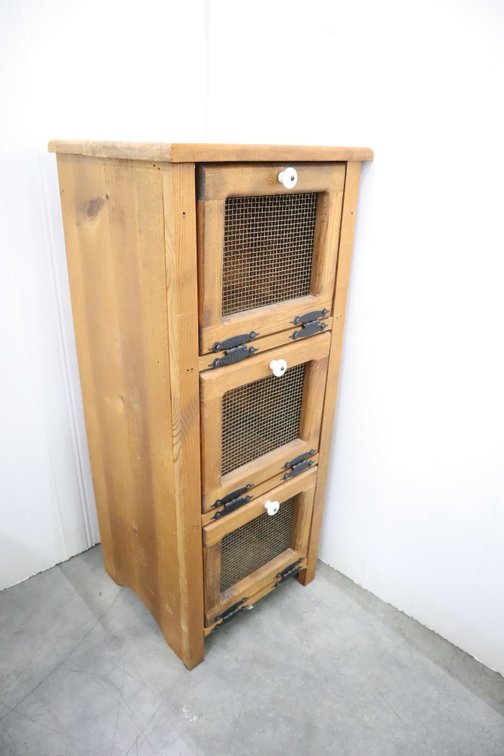 Wooden Vegetable Bin