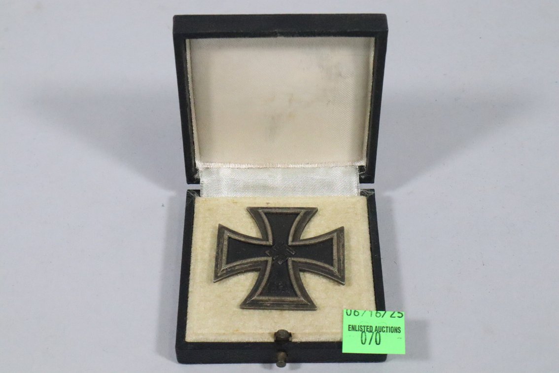 Cased WWII Iron Cross 1st Class