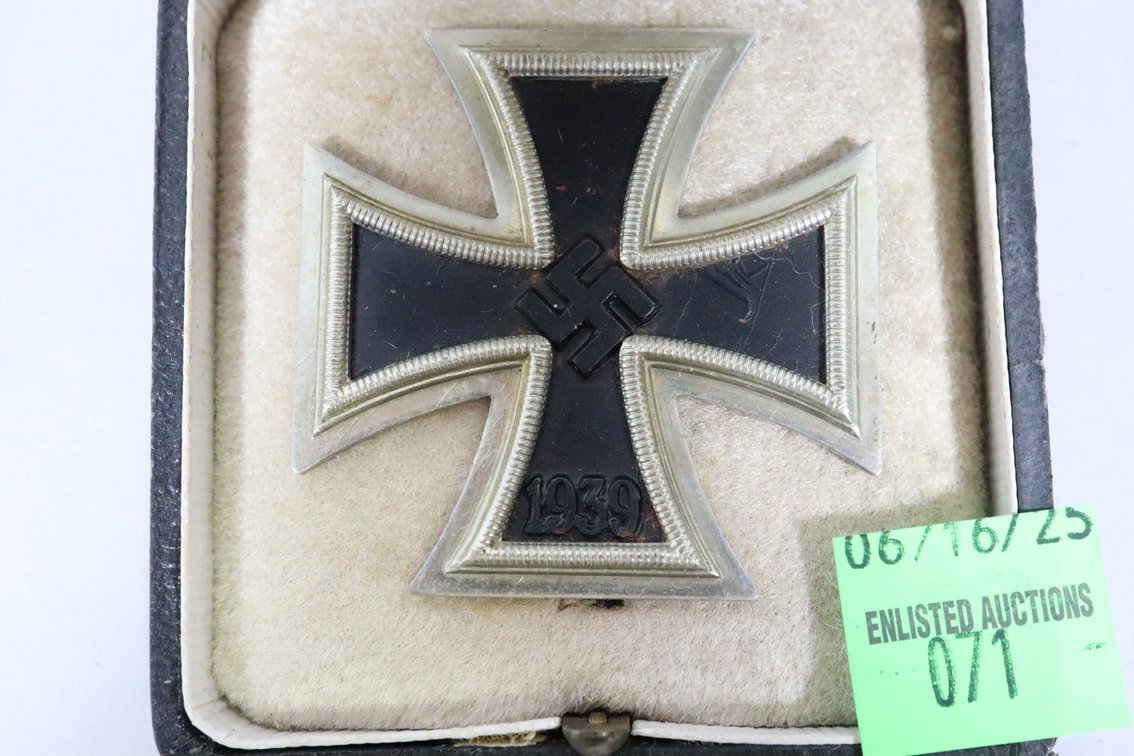 Cased WWII Iron Cross 1st Class