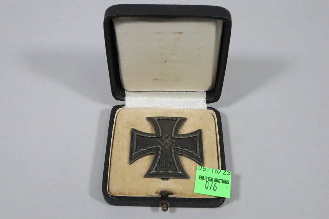 WWII Iron Cross 1st Class In A Case