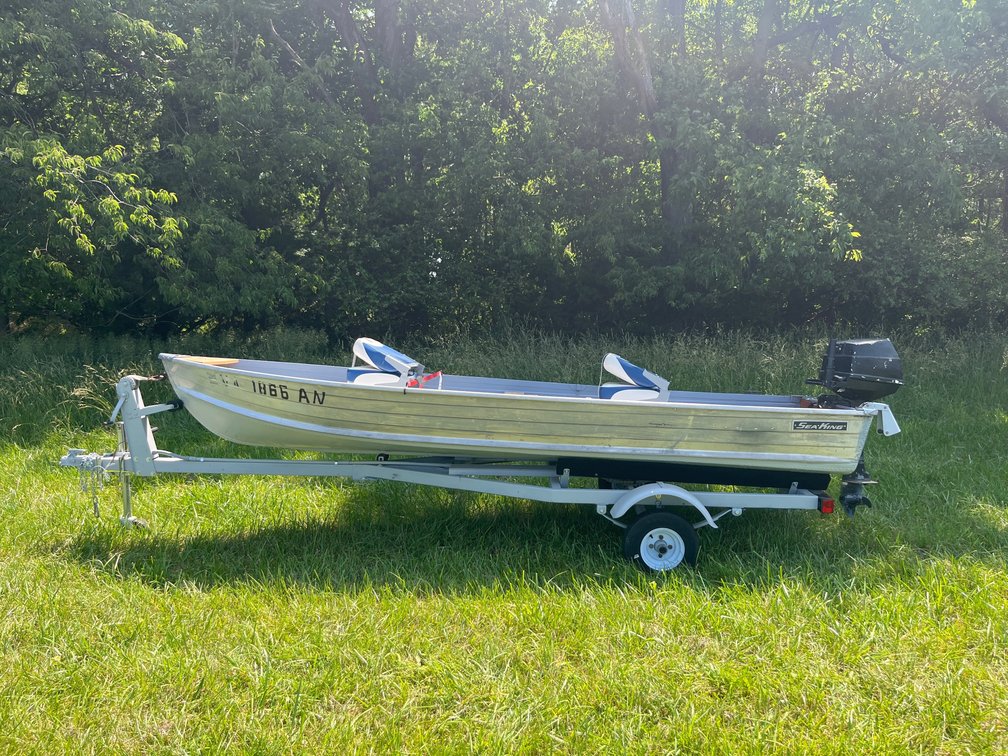 SeaKing Jon Boat and Trailer 