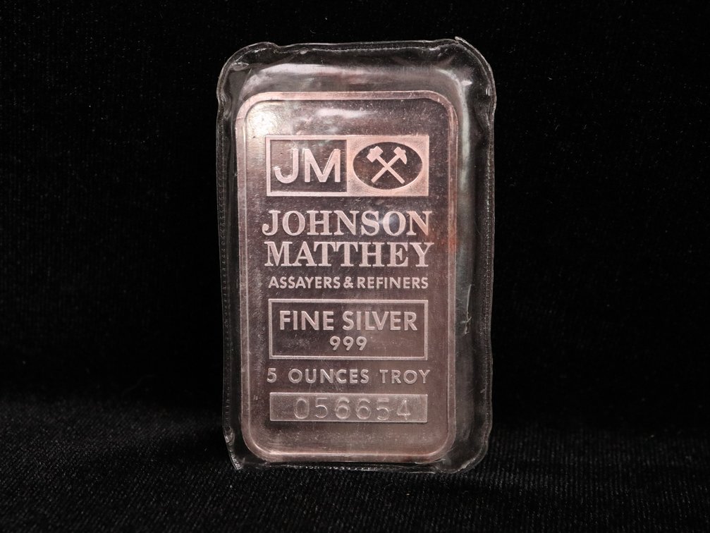 5 Troy Ounce .999 Fine Silver Bar