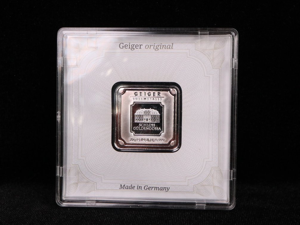 20 Gram .999 Fine Silver Bar