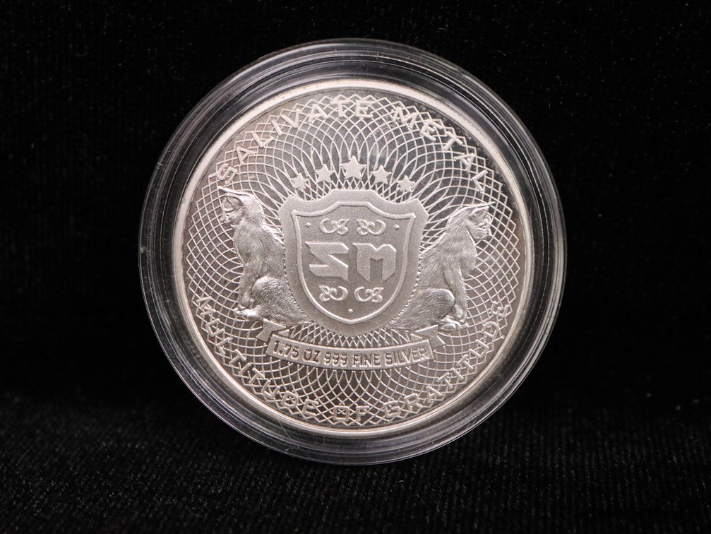1.75 Troy Ounce .999 Fine Silver Round
