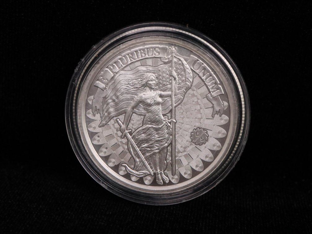 2 Troy Ounce .999 Fine Silver Round