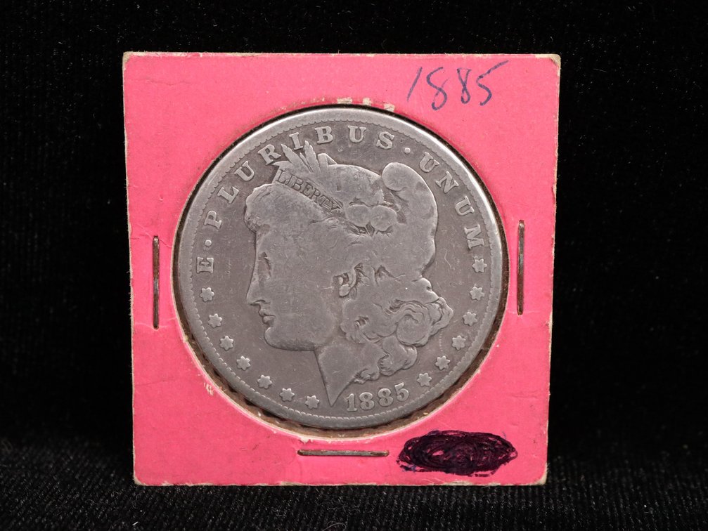 1885 Morgan Silver Dollar