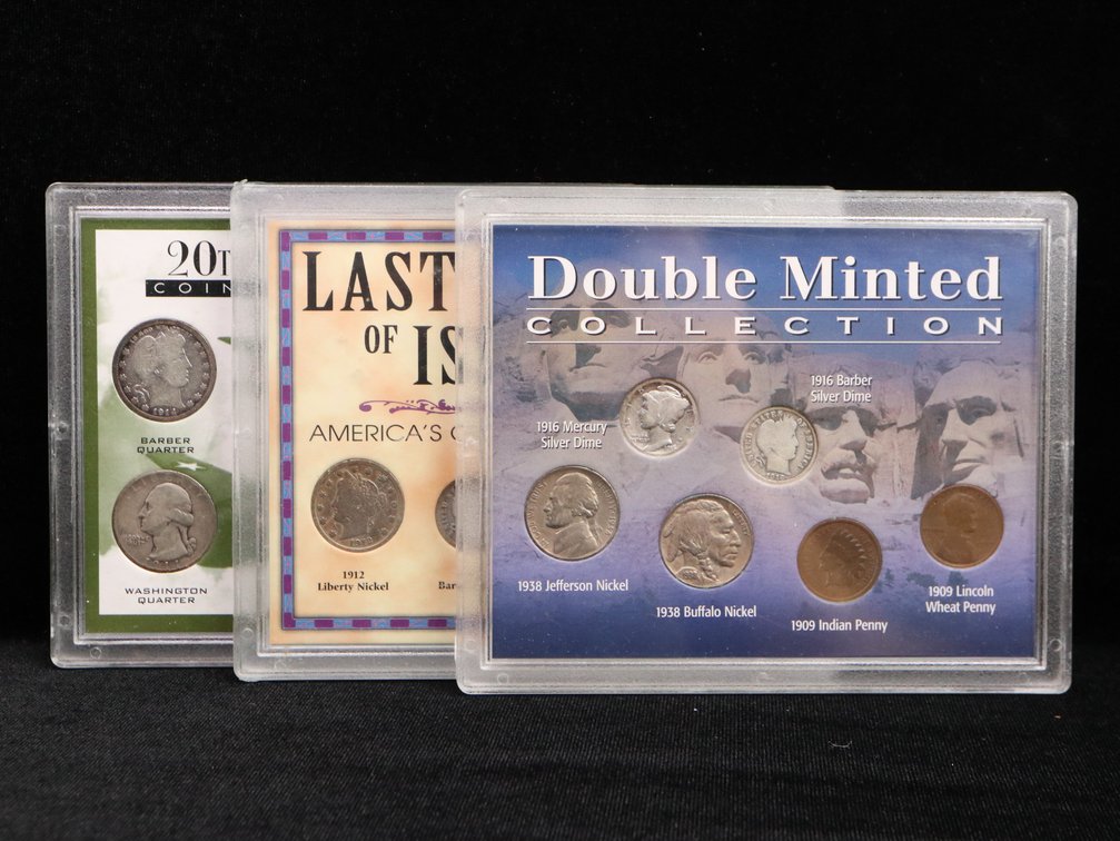 Double Minted Collection, Last Year of Issue Set, 20th Century Wartime Coin Collection 