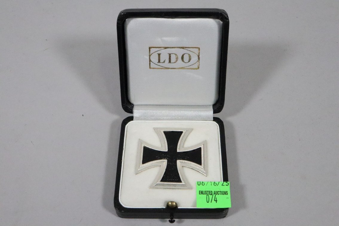 1957 Iron Cross 1st Class In A Case