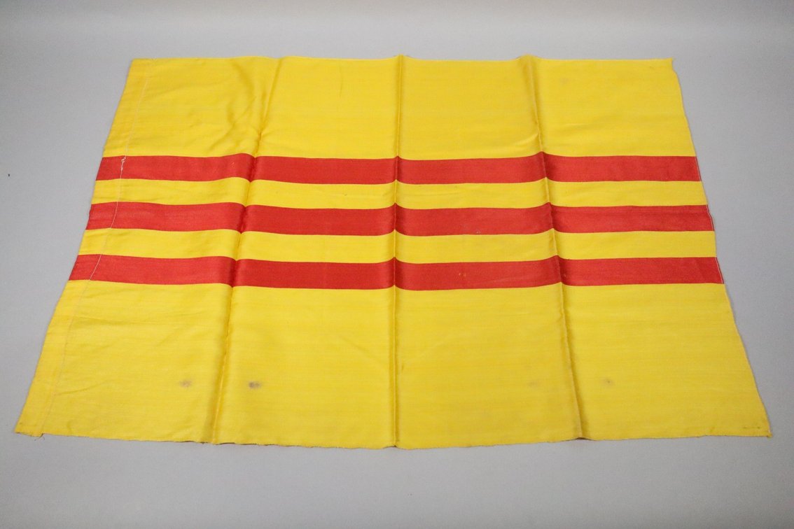 South Vietnam State Flag 1960's 26'X19"