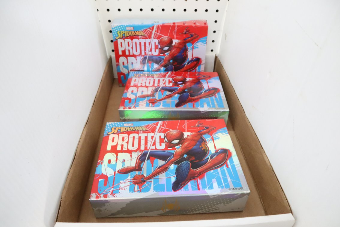 3 Spider-Man Card Sets