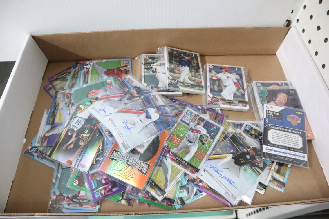 Baseball Cards, Bowman's Best Rookies and Bowman Rookie Cards, Some Are Autographed