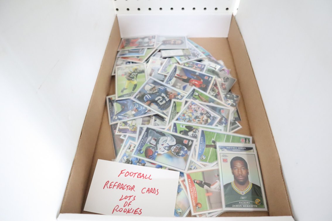 Football Refractor Cards Numerous Rookie Cards