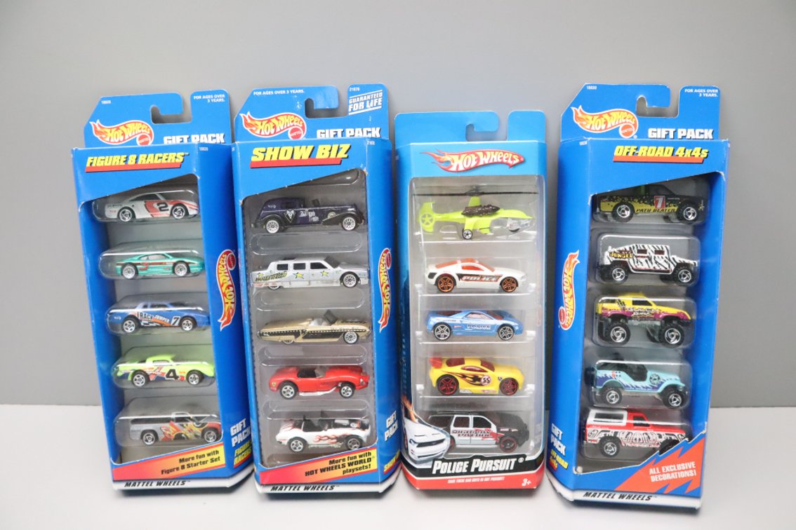 4 Sets of Vintage Hot Wheels