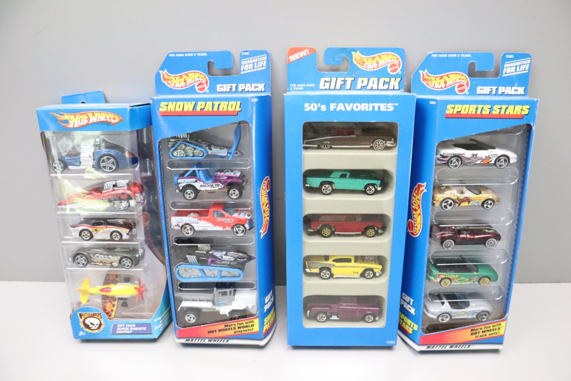 4 Sets of Vintage Hot Wheels