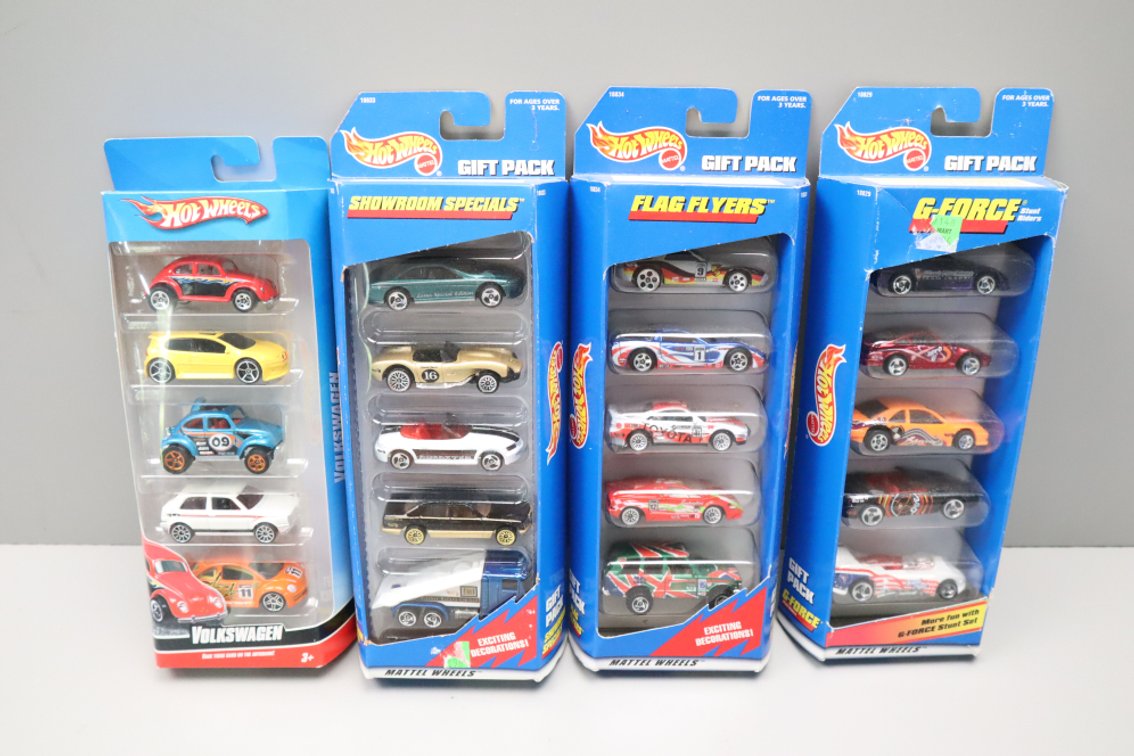 4 Sets of Vintage Hot Wheels