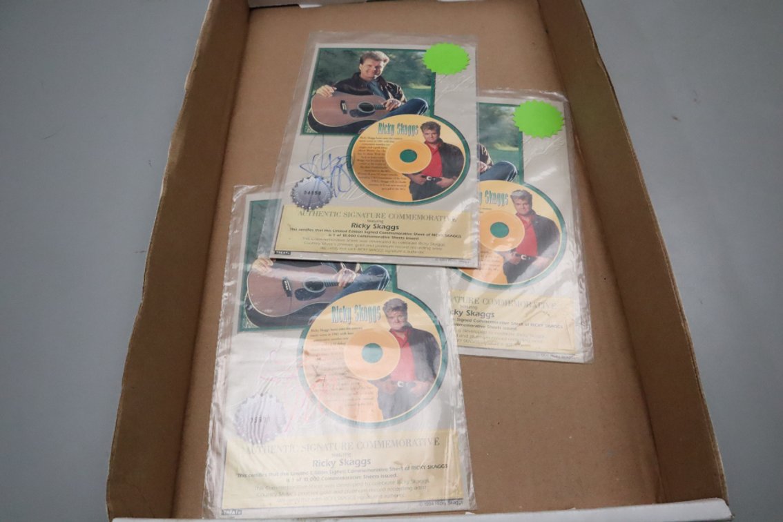 Ricky Skaggs Authentic Signature Commemoratives