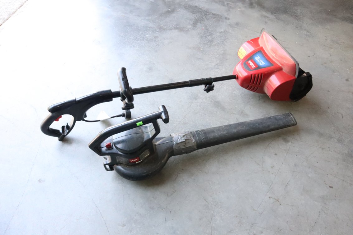 Electric Power Shovel and Leaf Blower