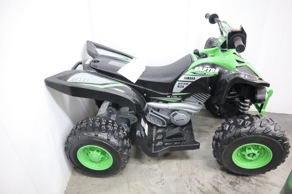 Battery Powered Four-Wheeler, No Charger, Working Condition Unknown