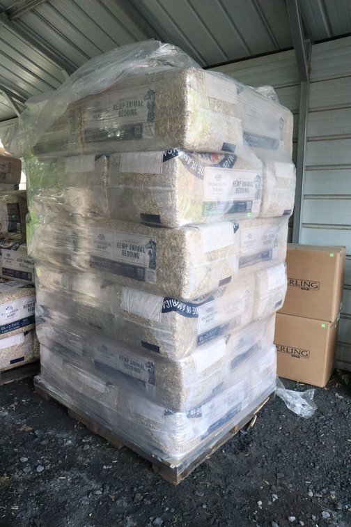 30 Bales of Hemp Bedding