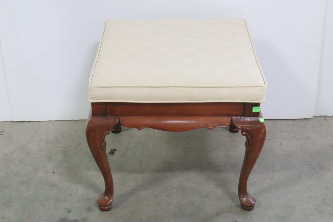 Queen Anne Style Ottoman