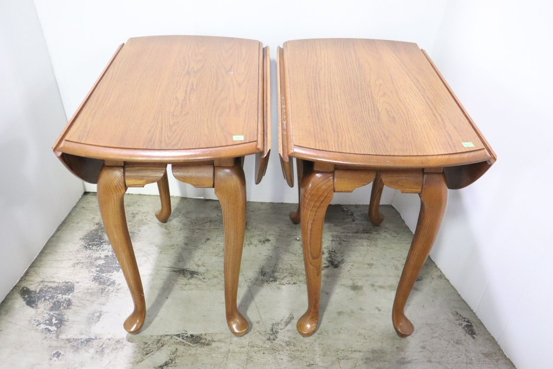 Pair Of Drop Leaf Tables