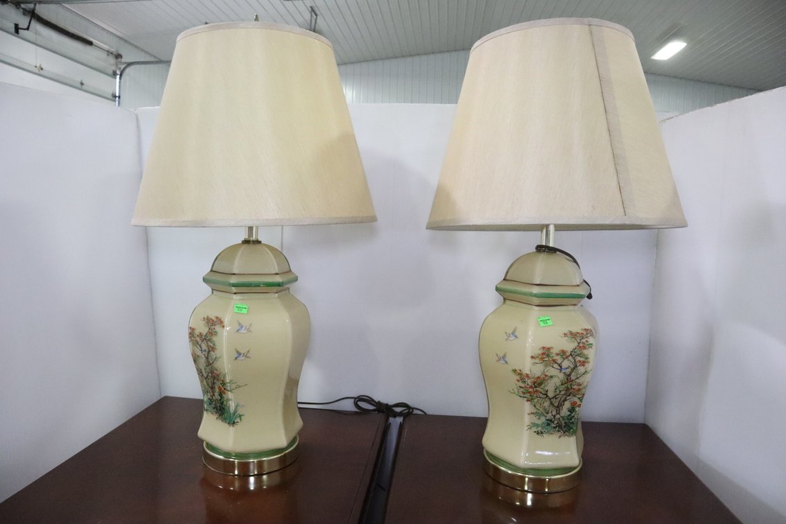 Pair Of Table Lamps