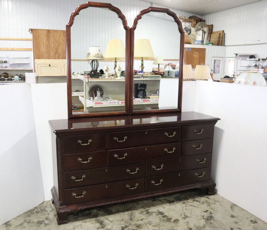 Dresser And Mirror