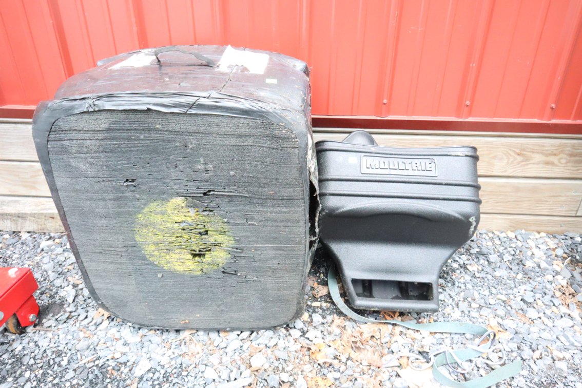 Archery Target and Moultrie Game Feeder
