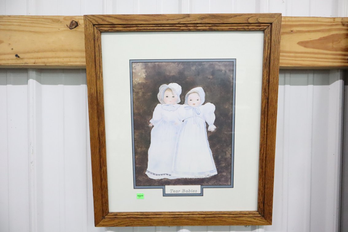 "Tear Babies" Linda Patrick Framed Print