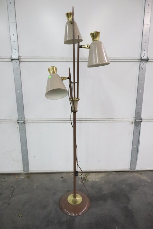 Gerald Thurston Style MCM Floor Lamp