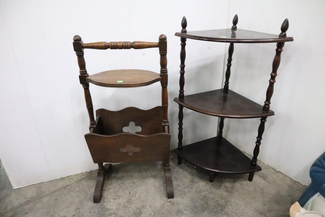 Small Corner Shelf and A Stand