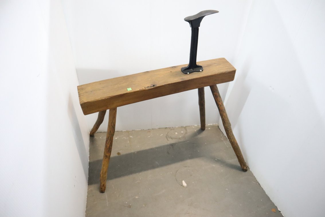 Antique Shoe Last Stand
