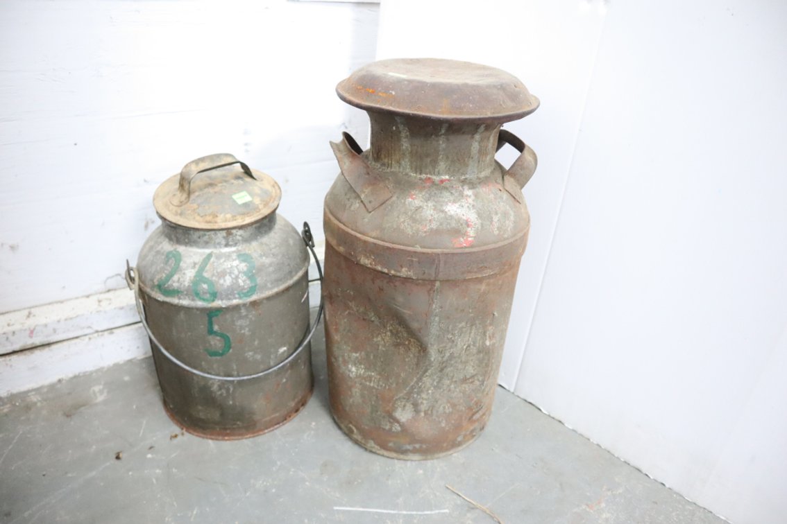 Antique Milk and Cream Can