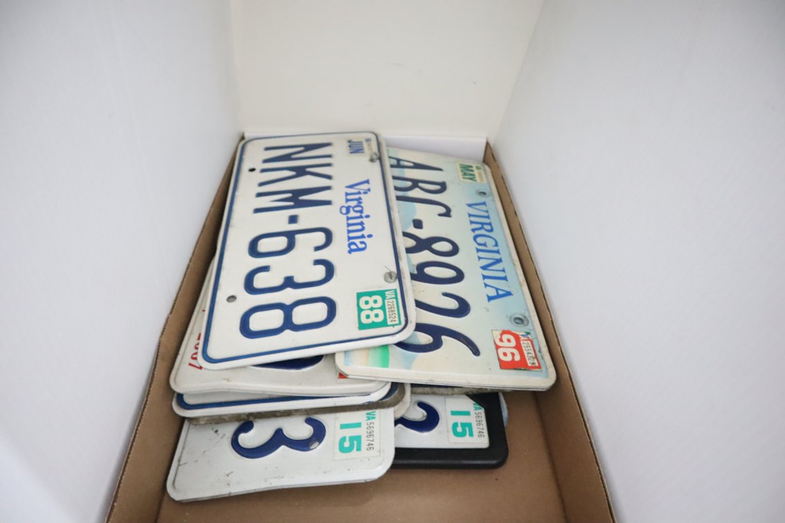 Virginia License Plates