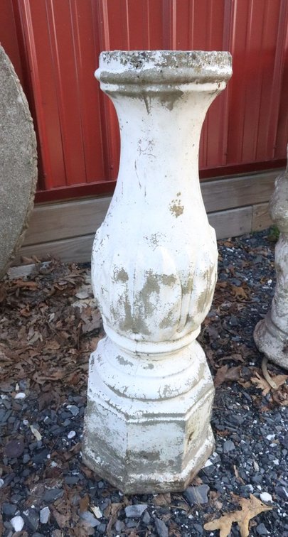 Cement Bird Bath Pedestal
