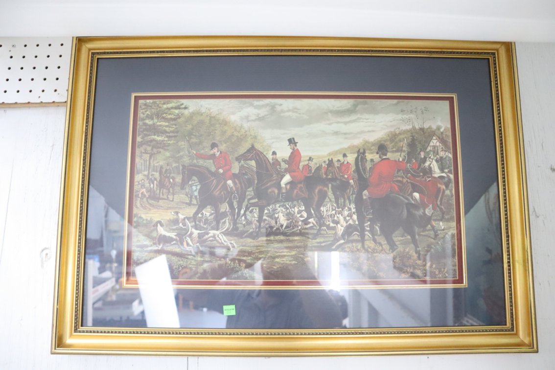 Fox Hunting Print