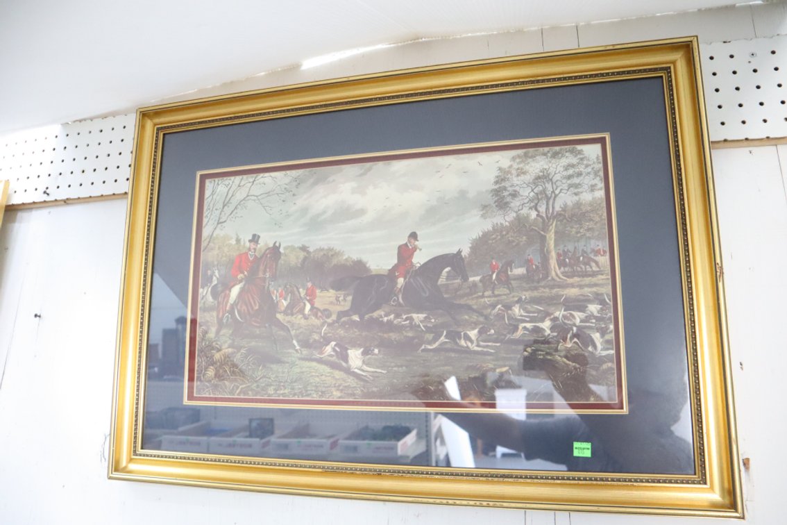 Fox Hunting Print