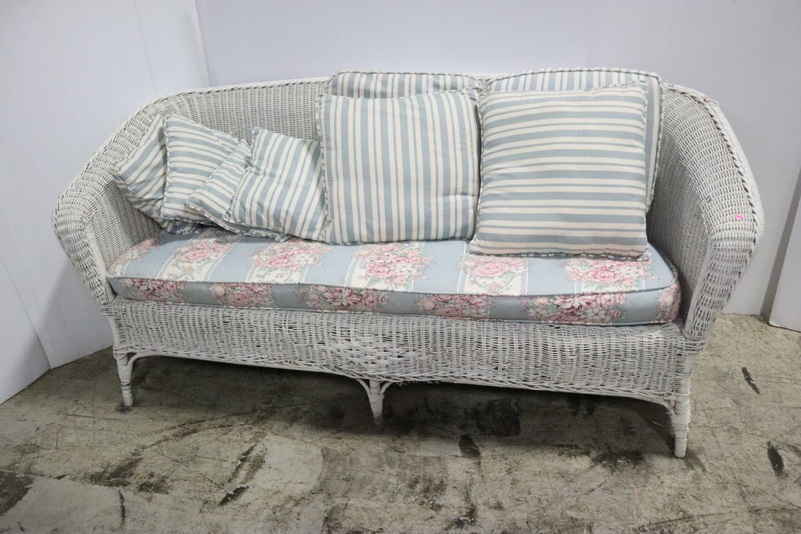 Wicker Sofa