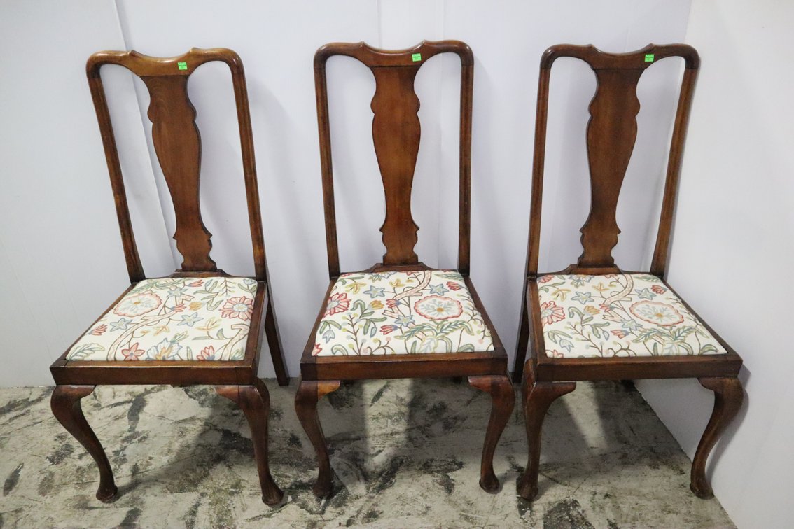 Three Dining Chairs