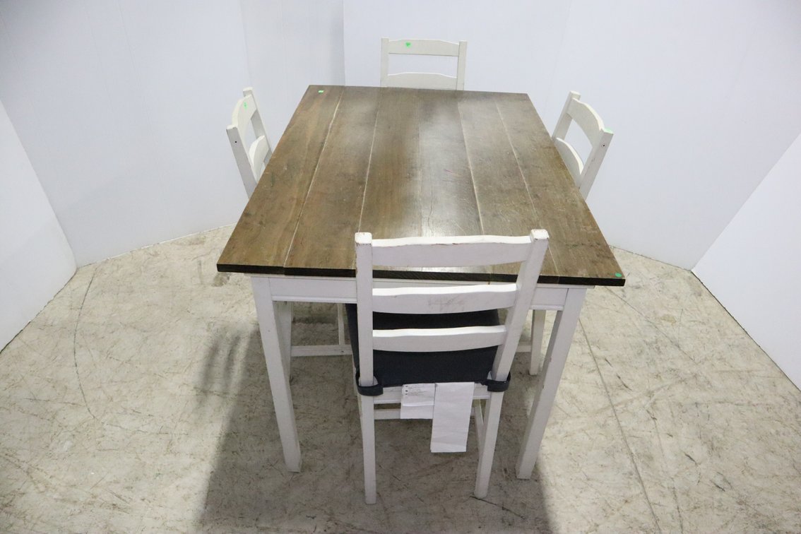 Table and Four Chairs