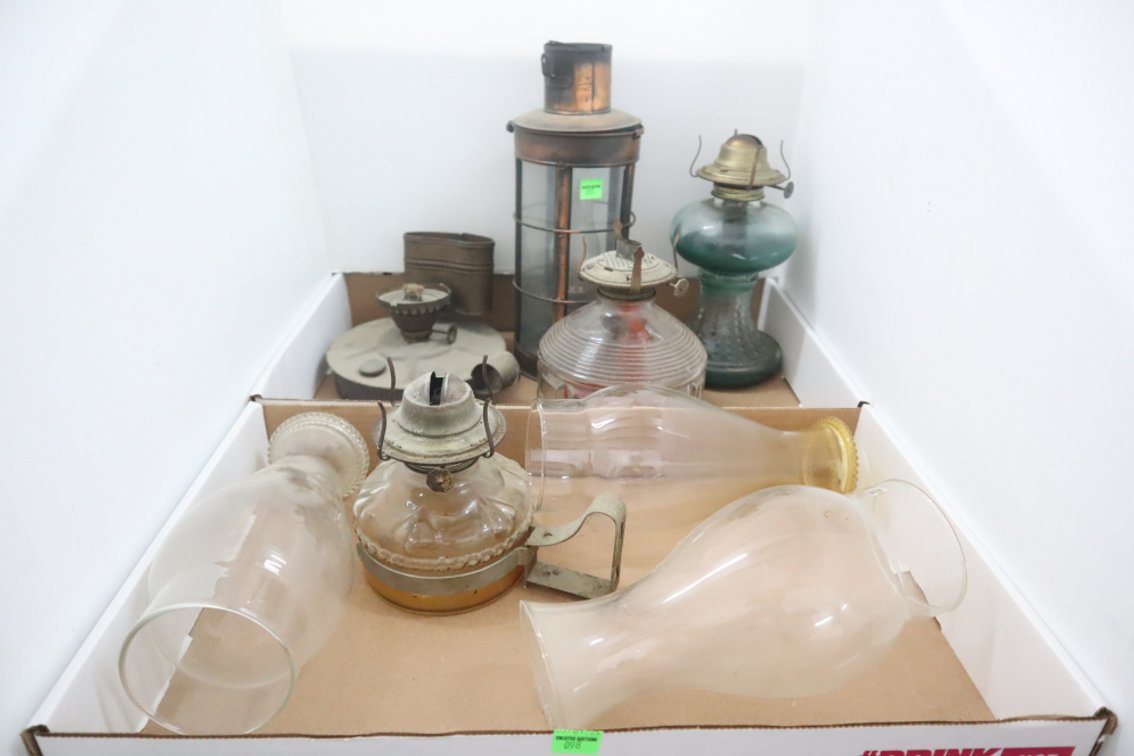 Vintage Oil Lamps
