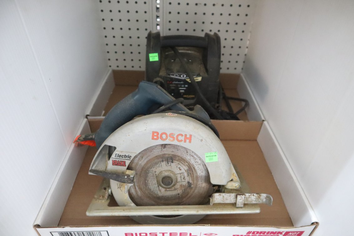 Bosch Circular Saw and Battery Pack