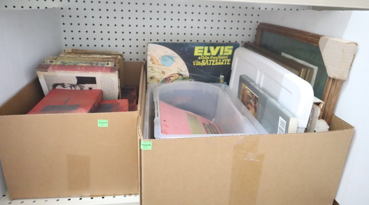 Vintage Books, Some Vinyl Records, Framed Pictures