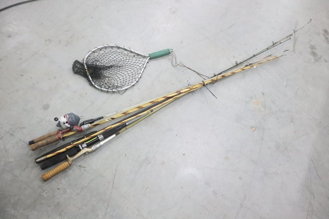 Fishing Poles and Net