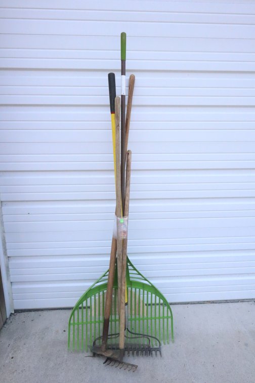 Rakes and Hoe
