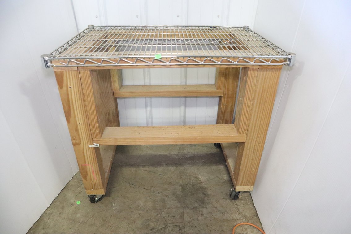 Homemade Shop Table